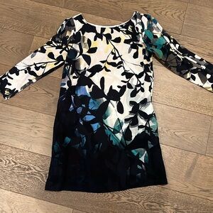 Anthropologie long sleeve dress with cut out sleeves small